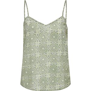 Only Top Onlmiley Singlet Ptm 15326247 Hedge Green/ethnic Dames Maat - S