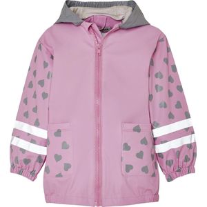 Playshoes - Regenjas voor kinderen - Kat - Roze - maat 86cm