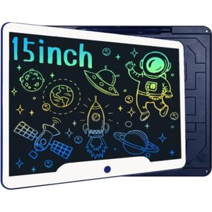 Tekentablet - Tekenborden - Schrijftablets - kleurrijk beeldscherm - 15 inch lcd Scherm - Blauw