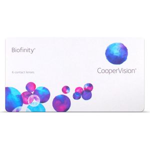 -4.00 - Biofinity® - 6 pack - Maandlenzen - BC 8.60 - Contactlenzen