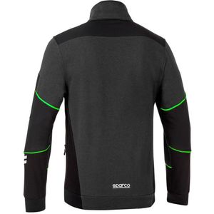 Sparco ALABAMA – Technisch Full Zip Sweatvest met Reflecterende Details