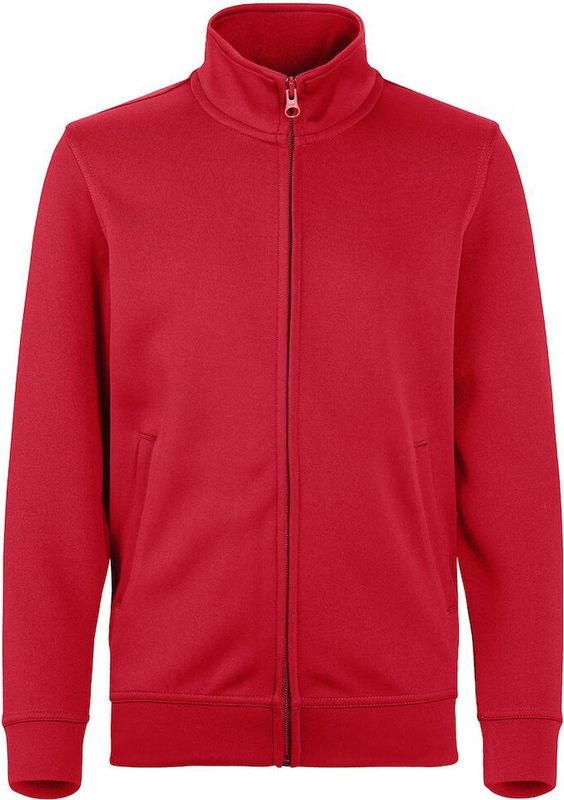 Clique - Basic Active - Cardigan - Rood - Junior Kinderen