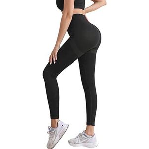 Hoge Taille Sportshorts voor Dames – Naadloze Push-Up Leggings met Butt Scrunch voor Fitness en Yoga