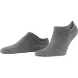 FALKE ClimaWool temperatuurregulerend vochtregulerend duurzaam lyocell merinowol footies heren grijs - Maat 39-40