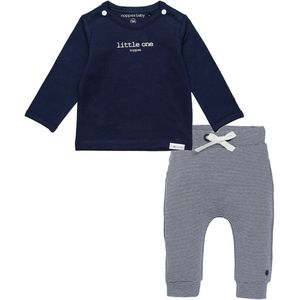 Noppies - Kledingset - 2delig - Broek Yip - Shirt Hester navy - Maat 74
