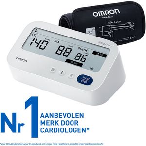 Omron M3 Comfort AFib - Bovenarm Bloeddrukmeter - Met AFib-detectie - IntelliWrap Manchet 22-42 cm - 2 Gebruikers