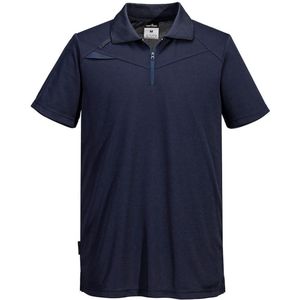 Portwest PW2 Hi Vis polo K/M DX410 - Volledig Marine - XXXL