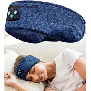 Equivera Slaapmasker Bluetooth - Slaap Koptelefoon - Bluetooth Slaapmasker - Oogmasker Slaap - Slaapmasker met Speakers - Slaap Koptelefoon - Hoofdband - Slaapmasker - Voor een fijne nachtrust!