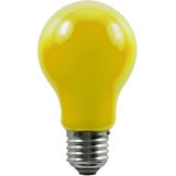Schiefer - E27 Gloeilamp - Geel - 11W - Dimbaar