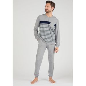 Damart - Pyjama van Thermolactyl jerseytricot. - Heren - Grijs - S