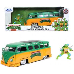 Jada Toys - Turtles Leonardo 1962 VW Bus 1:24