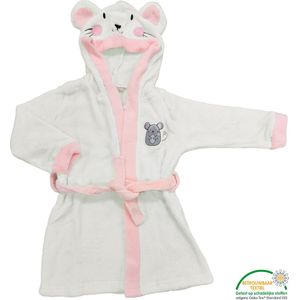 Sorprese Soft - Badjas Kind - Maat 98/104 - Muis - Ultra Zacht en Warm - Microvezel - Badjas Kinderen - Oeko-Tex Standard 100 - Cadeau