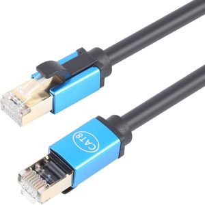 By Qubix internetkabel - Cat 8 Ethernet kabel - 3 meter - RJ45 - Zwart - Netwerkkabel LAN - UTP kabel