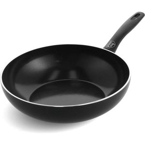 GreenChef Prime Wok 28cm - Wokpan inductie - Wokpan PFAS vrij - Geschikt voor inductie