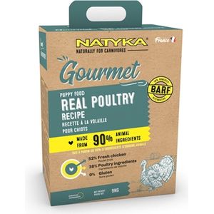 Natyka - Gourmet Puppy Poultry - Hondenvoer - 9 kg