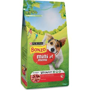 Bonzo Mini Menu Hondenvoer - Rund 4x (1.5 kg)