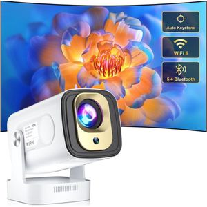 White-Label® Mini Beamer - Projector met Wifi - Bluetooth