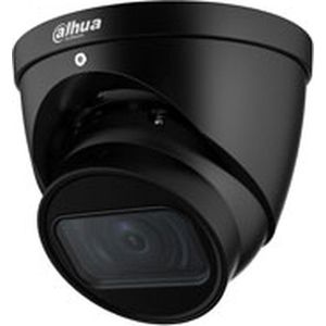 Dahua IPC-HDW3441T-ZAS-B zwarte Full HD 4MP Starlight Lite AI buiten eyeball camera met 40m IR, varifocale lens, microfoon, PoE, microSD - Beveiligingscamera IP camera bewakingscamera camerabewaking veiligheidscamera beveiliging netwerk camera webcam
