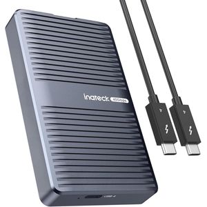 40 Gbps M.2 NVMe SSD Aluminium Behuizing - USB 4.0 & Thunderbolt 3/4, Toolless Installatie, Ondersteunt 2280 SSD's