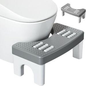 Goodivery® Ergonomische en draagbare toiletkruk voor comfortabel toiletgebruik