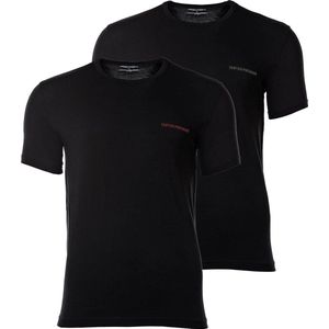 Emporio Armani Core Logo Crew Shirts Heren (2-pack) - Maat L