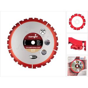 Marcrist VC750 Rip-Cut doorslijpschijf multimateriaal 230 mm x 22,2 mm ( 2360.0230.22 ) voor doorslijpmachines en haakse slijpmachines