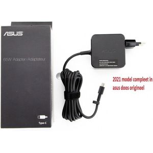 ASUS 65W 3,25a 20v usb-c adapter netvoeding oplader origineel