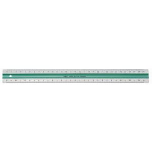 Linex Liniaal met rubberstrip 30 cm