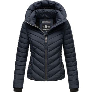 Gewatteerd & Winddicht: Marikoo KAGOMEE - Tussenjas Dames - Volwassen - Capuchon - Navy - S