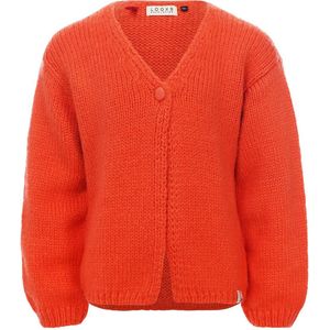 LOOXS Little 2332-7346-384 Meisjes Sweater/Vest - Maat 98 - Oranje van 100% acryl