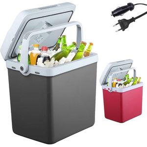 25 Liter Thermo-elektrische Koelbox voor Auto en Stopcontact met ECO-modus - Ideale Oplossing voor Picknicks en Camping