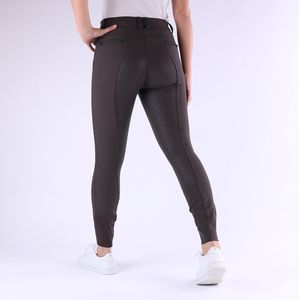 Imperial Riding Rijbroek El Capone Siliconen Donkerbruin - 40