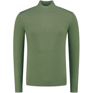 GENTS - Turtle neck - Polyblend - Groen - Maat XL/XL