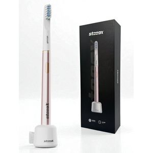 Stooox - X1 - Sonische Tandenborstel - Pink Edition - Pink - Elektrische Tandenborstel - Design - Aluminium