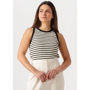 Notre-V Nv-franca Tops & T-shirts Dames - Shirt - Creme - Maat L