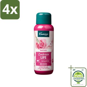 Kneipp - Badschuim - Embrace Life - Anti-Aging verzorging - 400 ml - Voordeelverpakking - 4 stuks - Badschuim - Anti-aging