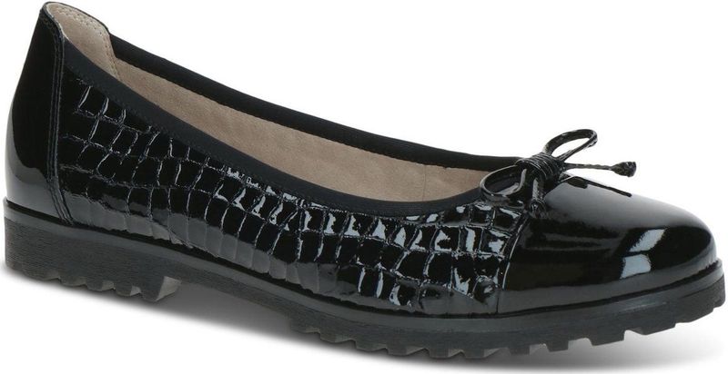 Caprice - 9-22150-45 - Ballerina - G-breedte - Zwart