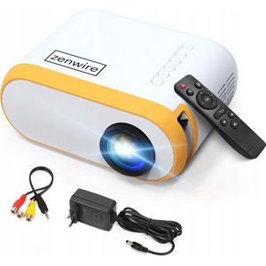 Zenwire - D300 - Mini Beamer - Full HD - 3000 Lumen - HDMI - Draagbaar