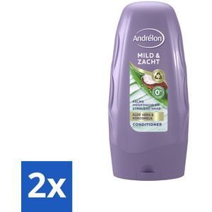 Andrélon - Mild & Zacht - Conditioner - 250 ml - Voordeelverpakking - 2 stuks