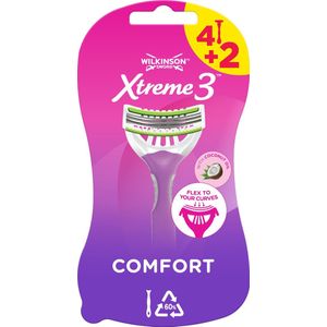 Wilkinson Sword Xtreme 3 Beauty - 6 stuks - Scheermesjes