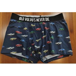 Volvo - Onderbroek - Navy Blue - Old Volvo's Never Die