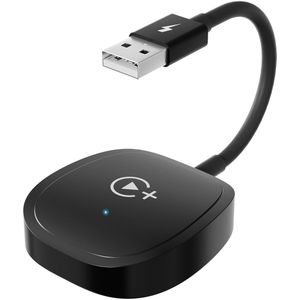 Geschikt voor Draadloos CarPlay, compatibel met Netflix, YouTube en Tiktok Stream Media Play, Geschikt voor iOS 10+