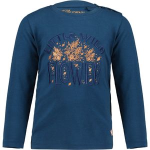 4PRESIDENT T-shirt meisjes - Blue Wing Teal - Maat 74 - Meiden shirt