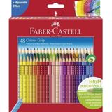 Faber-Castell kleurpotloden - Colour Grip - 48 stuks - FC-112449