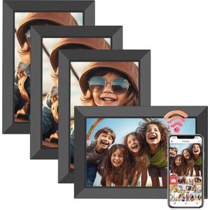 10,1 inch WiFi digitale fotolijst met 32 GB geheugen - HD IPS touchscreen, SD- en USB-kaartondersteuning