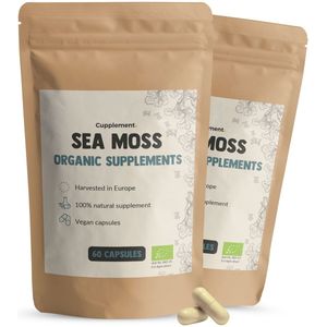 Sea Moss - Capsules - 500 mg - Biologisch - Duurzame Verpakking