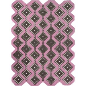 Ted Baker - Iviv Pink 160702 Vloerkleed - 200x280  - Rechthoek - Laagpolig Tapijt - Modern - Beige, Bruin, Roze