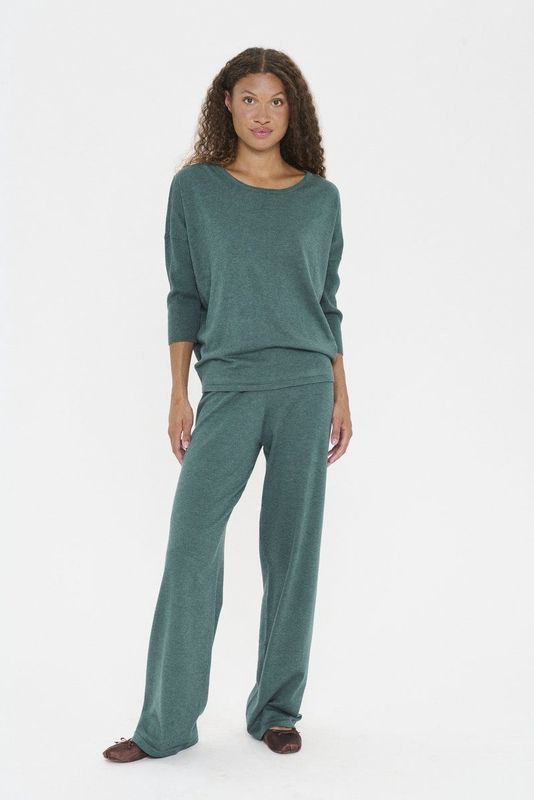 Saint Tropez A2561, MilaSZ R-Neck Pullover Dames Trui - Maat L