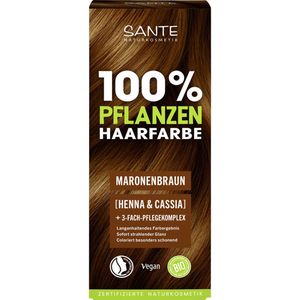 SANTE - Haarverf - Bruin - 100% Veganistisch - Natuurlijke Grijsdekking en Glans