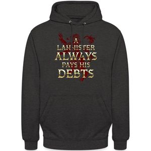 Game Of Thrones A Lannister Always Pays His Debts Hoodie Unisex